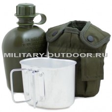 Anbison Tactical Flask 1000ml Olive